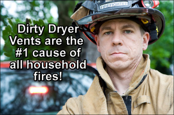 Dryer Vent warning from Fireman